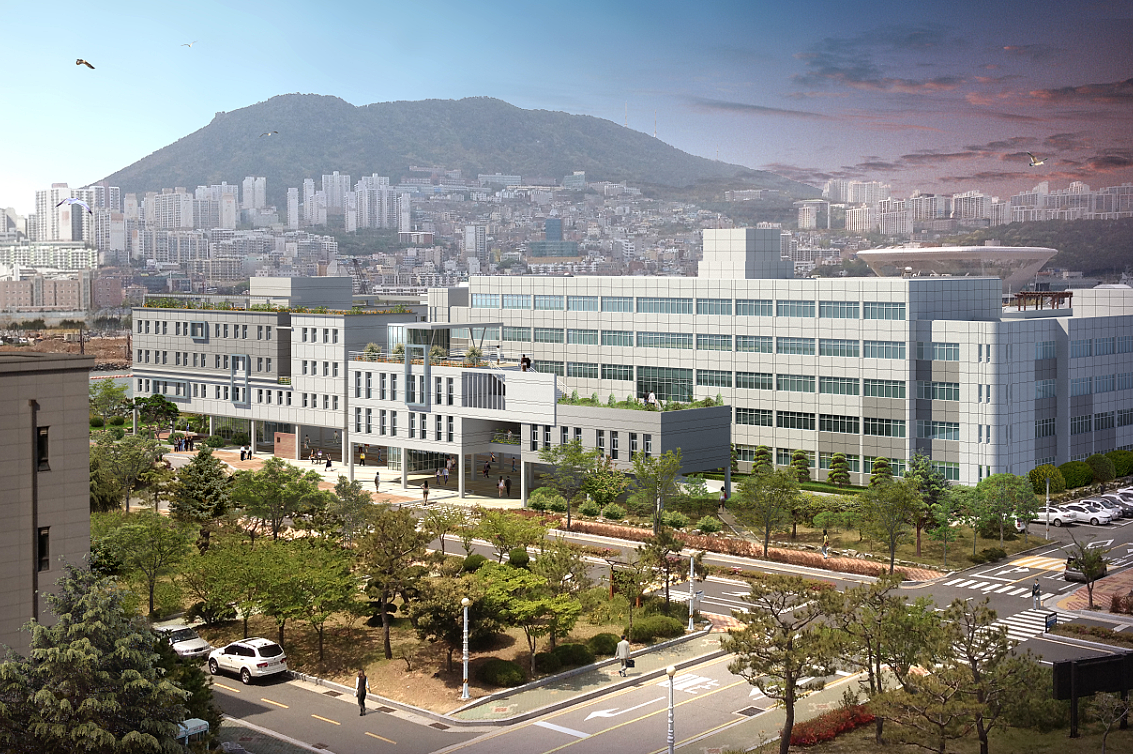 한국해양대학교 공대1호관 증축설계 투시도